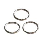 WEDO Schlüsselring - Ø 30mm, Metall, silber