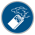 Gebotszeichen Gasdetektor benutzen DIN EN ISO 7010 M048