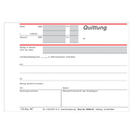 Quittungsblock 50 Satz / Block